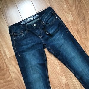 Express Stella Low Rise Jeans